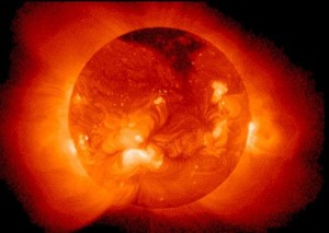 Scientific analysis regarding the end of the Sun describes it as consuming 4 million tons of matter a second, and says that the Sun will die when that fuel has all been consumed