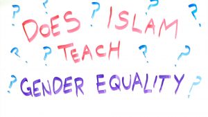 Islam affirms the absolute spiritual equality of men and women, and assigns both an equal rank before God.