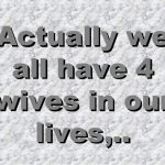 A King and His Four Wives